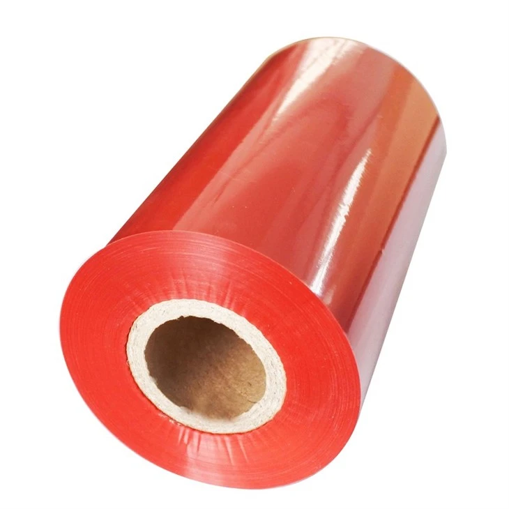 red bar code priter ribbon